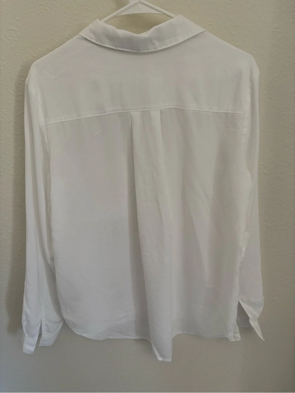 cloth & stone White Collared Shirt - Women's M - Picture 4 of 5